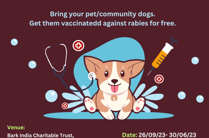Free Angti-Rabies Vaccination Camp, Pondicherry- Get your dogs/cats vaccinated